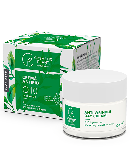 Anti-Falten-Tagescreme mit Q10, Grüntee und vitalisierendem Mineralkom –  PerspectiveSkin.Care