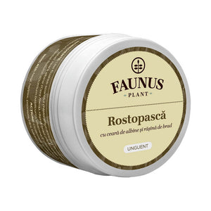 Faunus Plant Rostopască healing ointment with alpine butter and pine resin, natural skincare remedy
