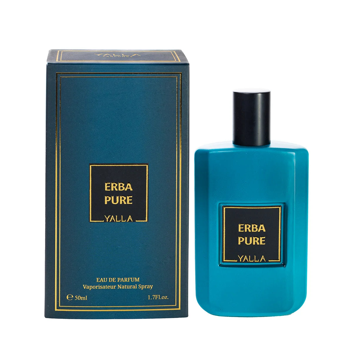 Erba Pure, Unisex-Parfum, Lang anhaltender Duft – Yalla, 50ml