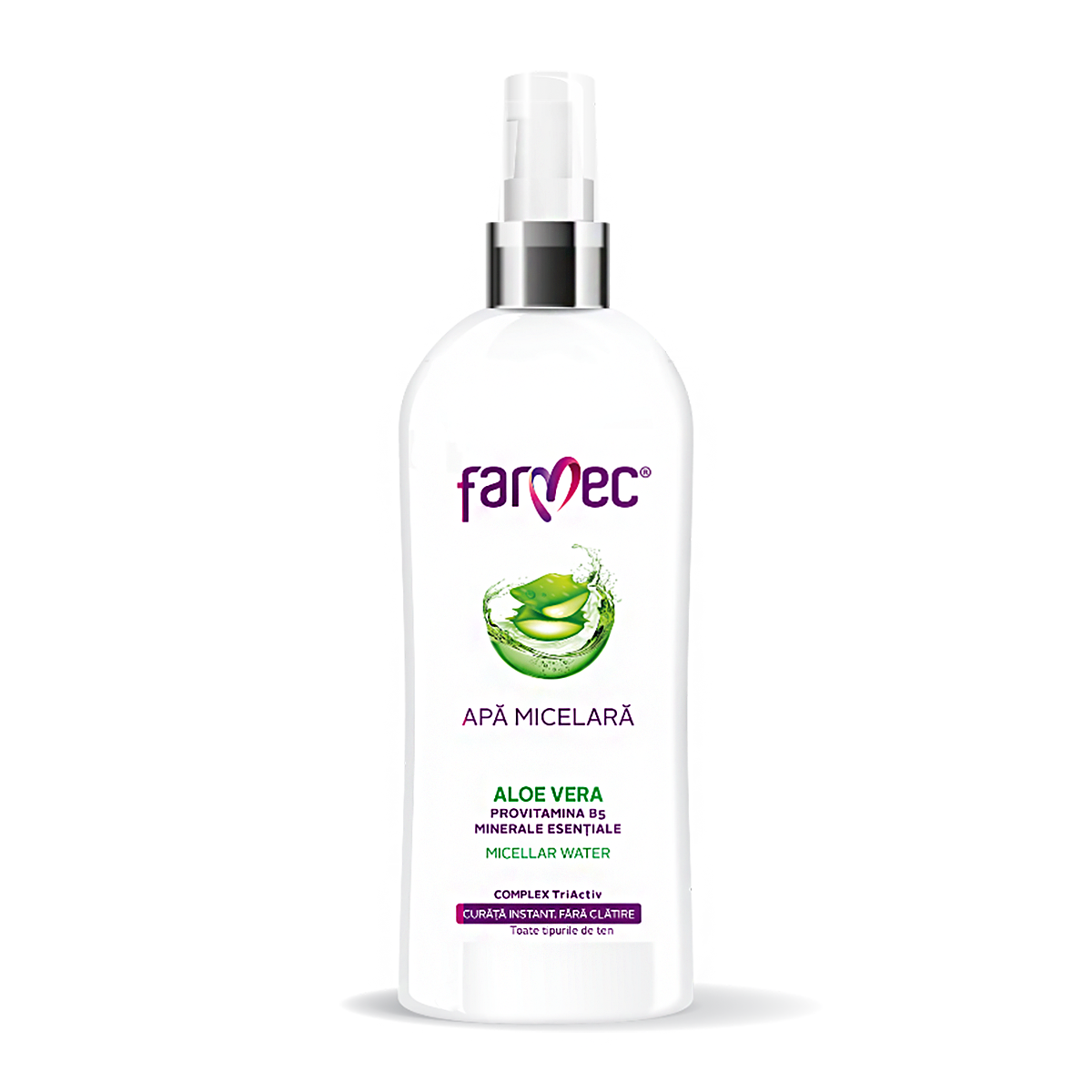 Farmec Micellar Water with Aloe Vera – Gentle Makeup Remover –  PerspectiveSkin.Care
