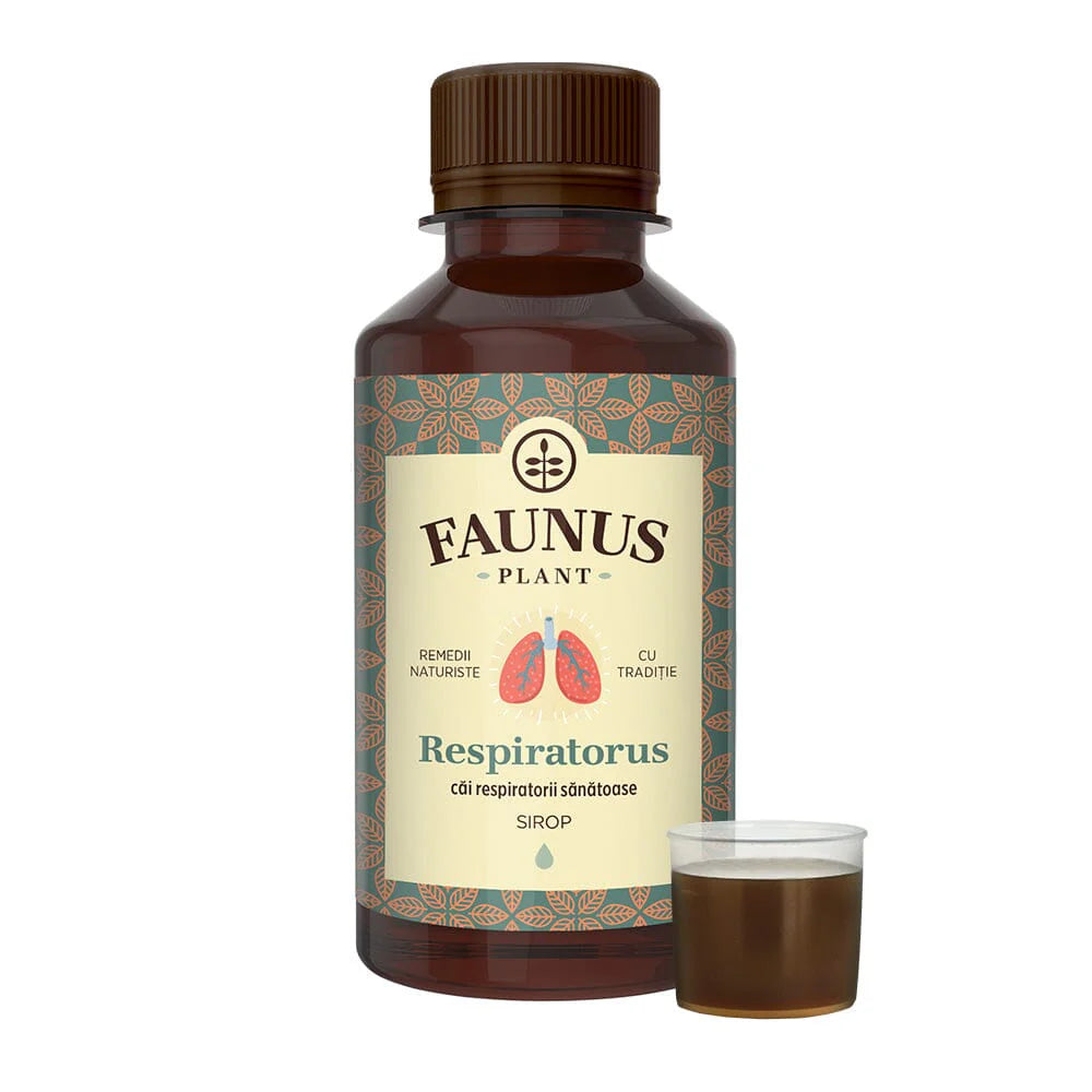 Respiratorus Syrup, expectorant, antitussive, antispastic,  anti-inflammatory, antiseptic - Faunus Plant