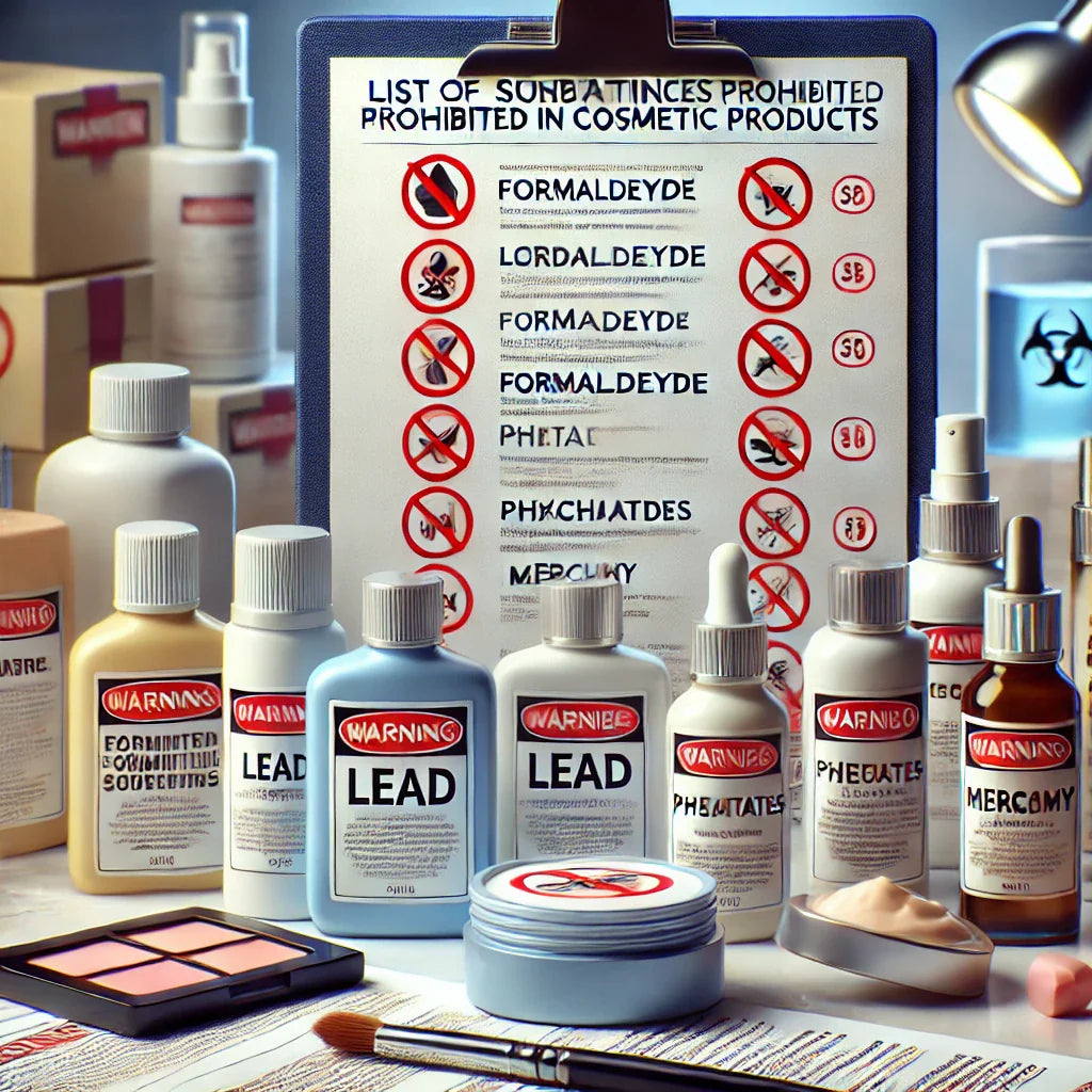 List Of Substances Prohibited In Cosmetic Products