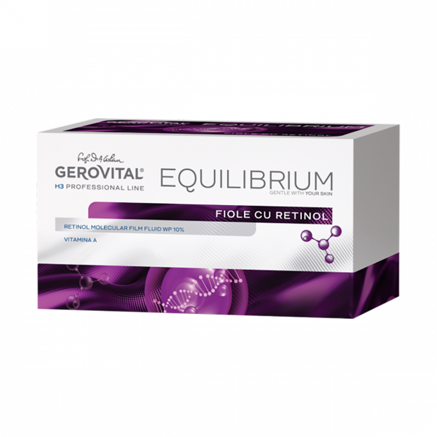 Retinol Vials - Gerovital Equilibrium - 20 vials x 2 ml