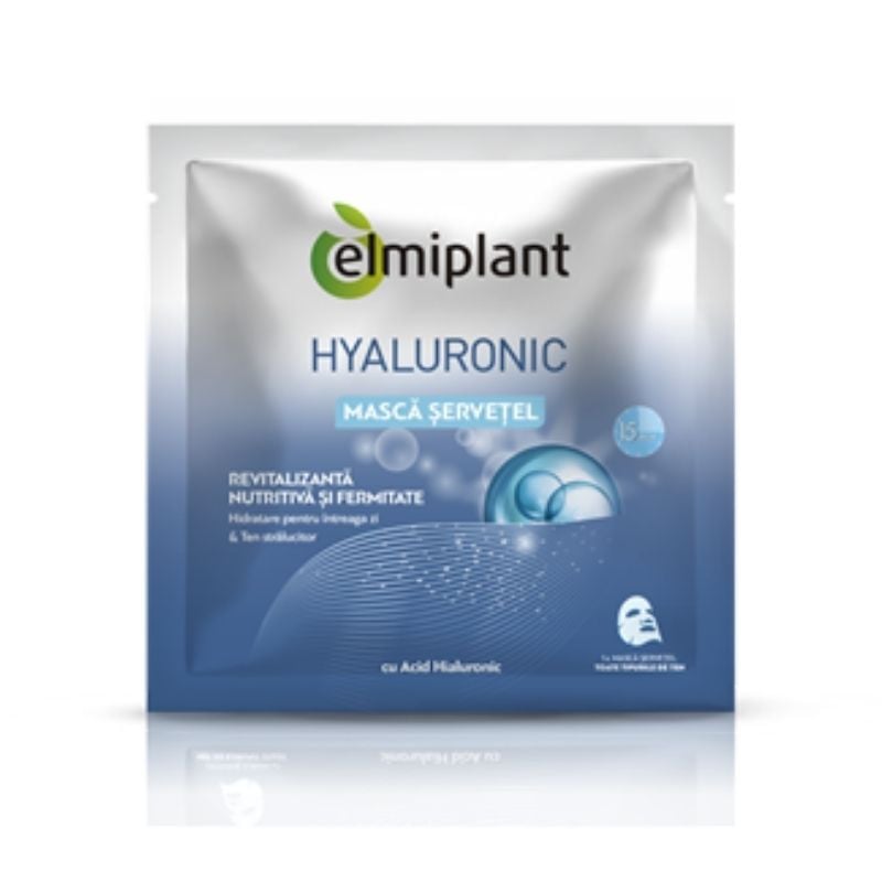 Elmiplant Hyaluronic Revitalising Facial Sheet Mask, 20 ml
