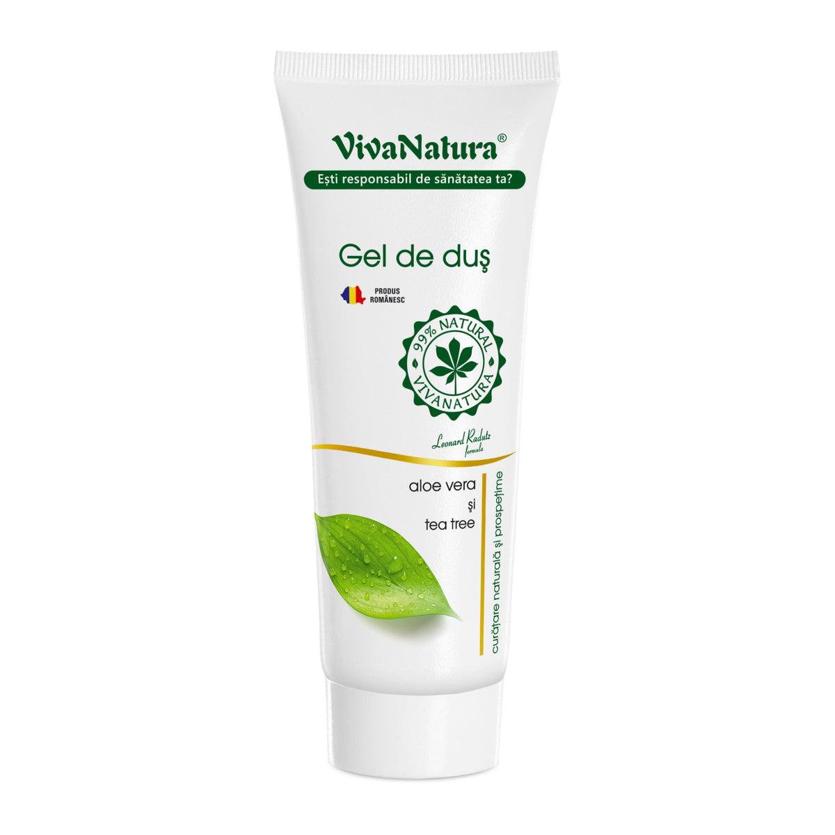 VivaNatura Aloe Vera & Tea Tree Fresh Shower Gel, 250 ml