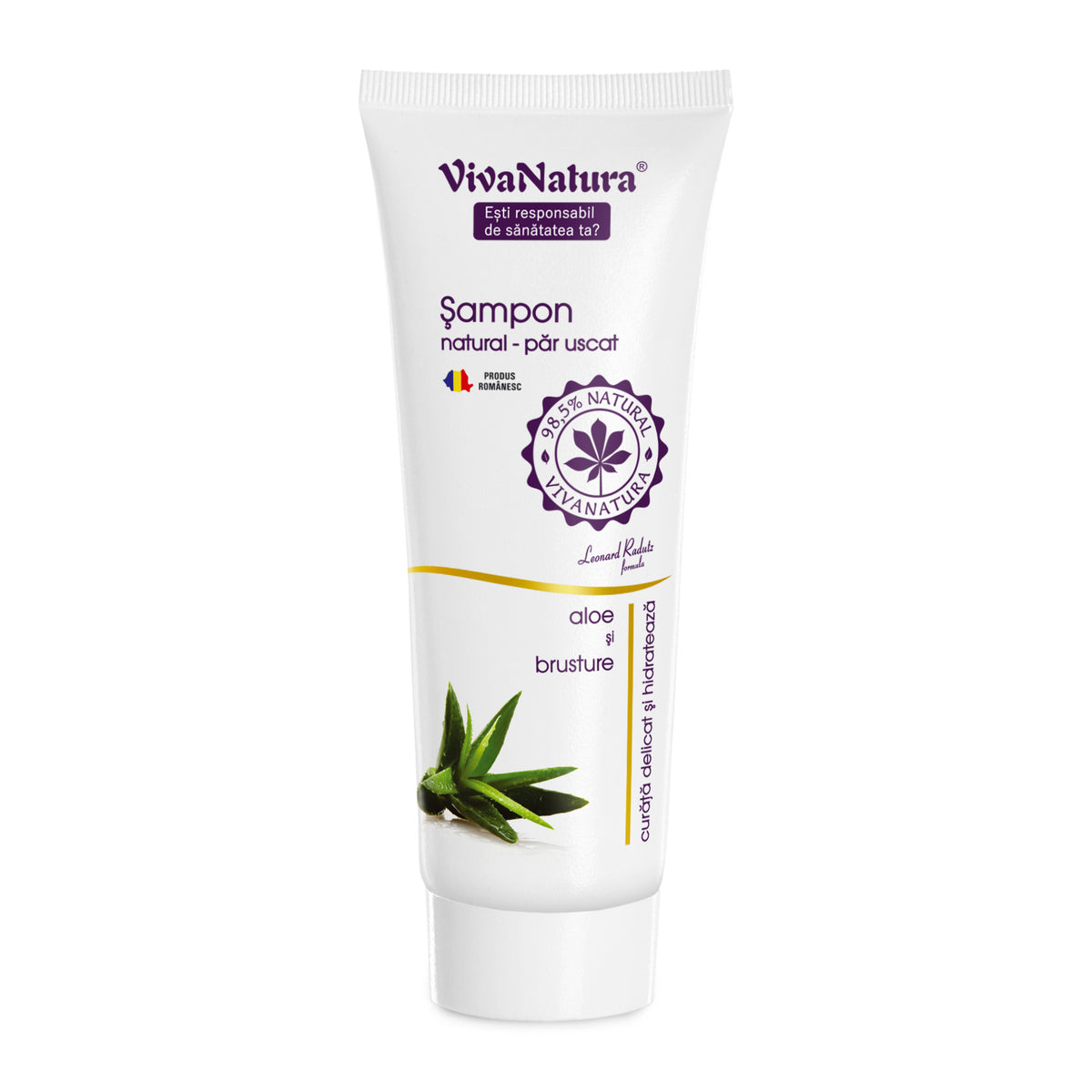 VivaNatura Aloe & Burdock Moisture Shampoo, 250 ml