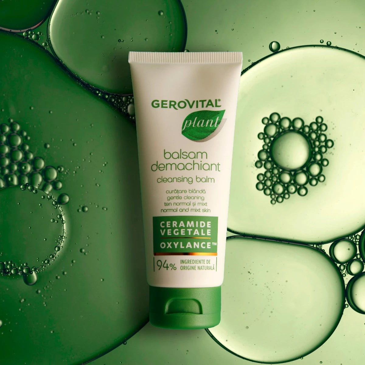 Cleansing Balm with Vegetable Ceramides, detoxifying action, Gerovital Plant, 100ml