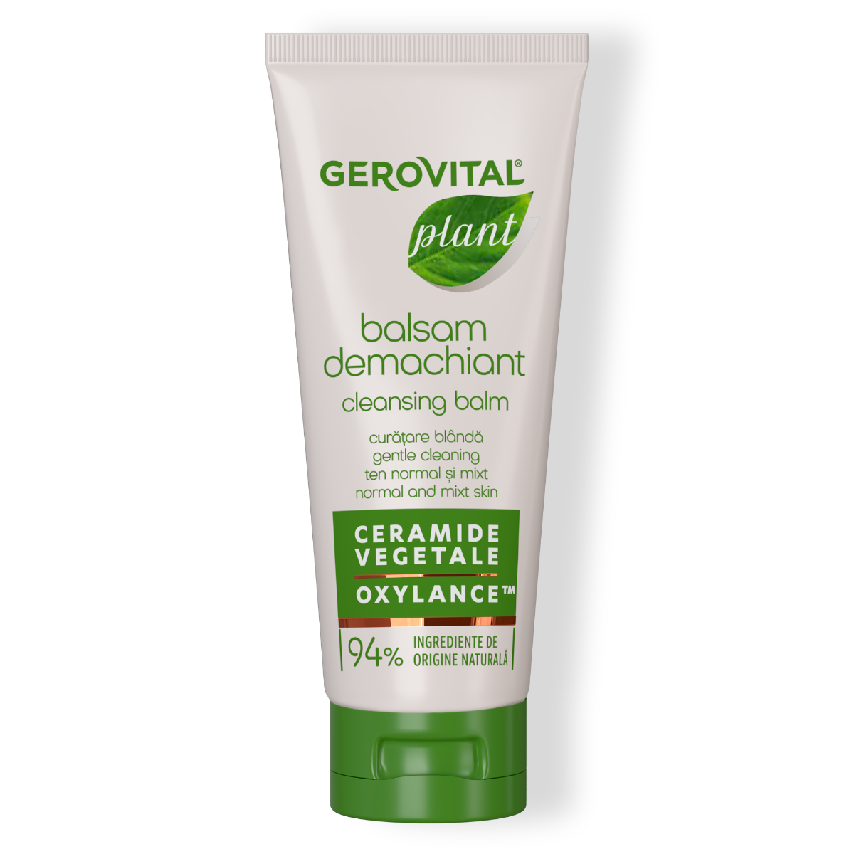 Cleansing Balm with Vegetable Ceramides, detoxifying action, Gerovital Plant, 100ml