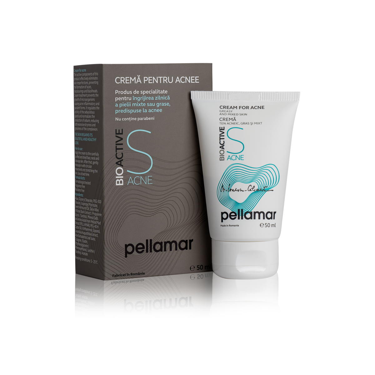 Acne treatment cream - Bioactive S Acne - Pell Amar - 50 ml