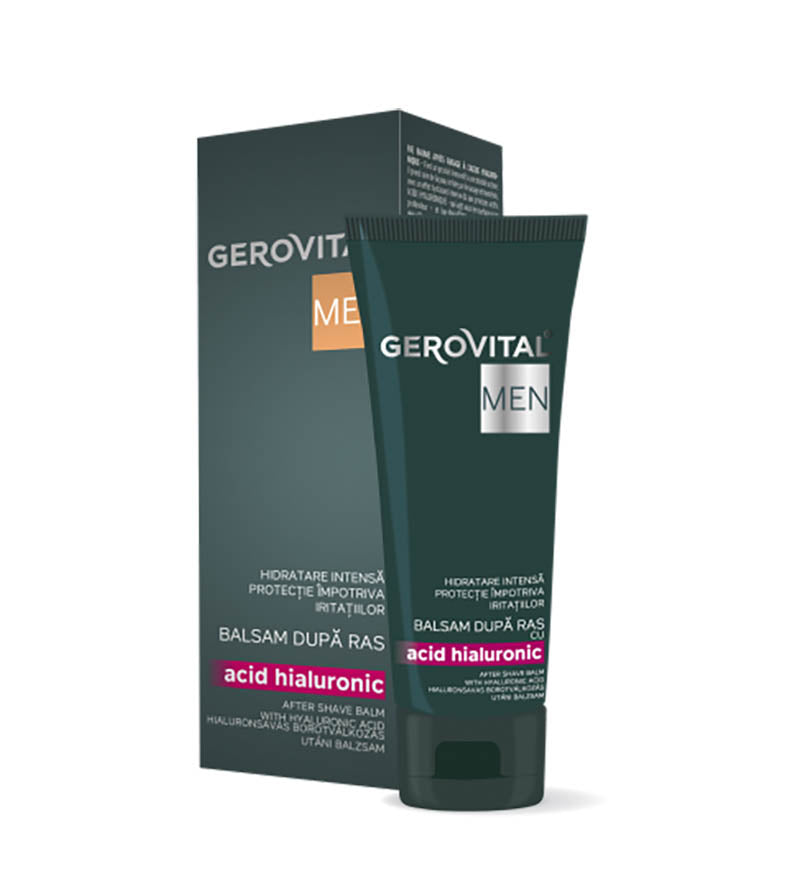 After shave balm with hyaluronic acid - Gerovital Men - 100 ml