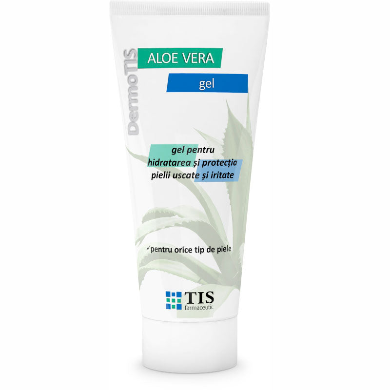 Aloe-Vera-Gel für empfindliche, trockene, fahle und gereizte Haut – DermoTIS – 100 ml
