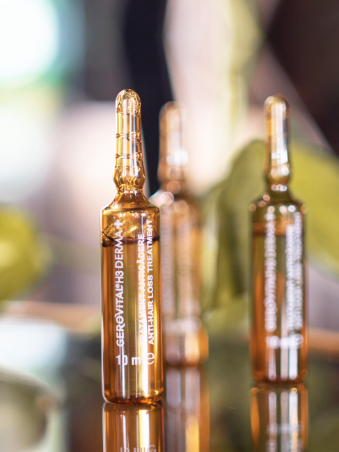 Anti-Hair Loss Treatment - Gerovital H3 Derma+ | 12 ampoules x 10 ml