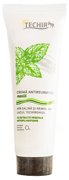 Anti Inflammatory Rheumatism Massage Cream, Mint - Techir - 125 gr.