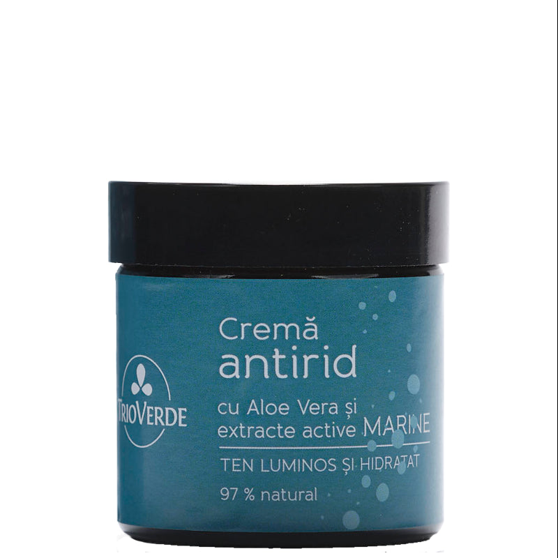 Anti-Wrinkle Cream with Aloe Vera and Marine Extracts - Trio Verde - 60ml