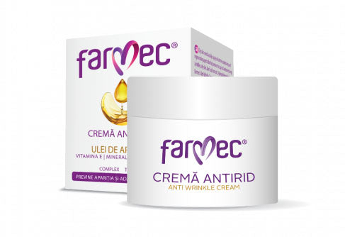 Cremă antirid cu argan pentru ten uscat - Farmec - 50 ml