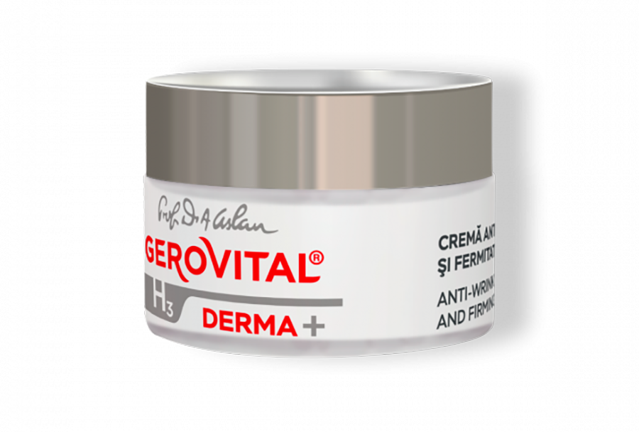Anti-Wrinkle and Firming Cream - Gerovital H3 Derma+ - 50 ml