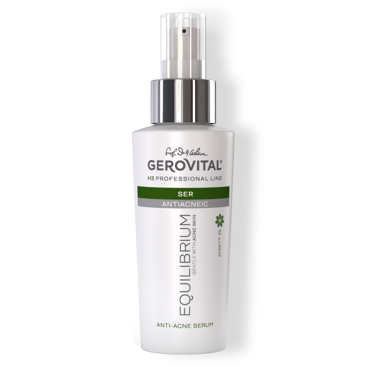 Anti-acne Serum - Gerovital Equilibrium - 100 ml