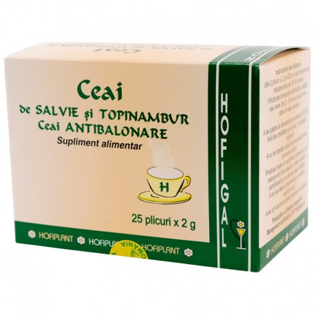 Anti-bloating tea with sage, Jerusalem artichoke - Hofigal ...