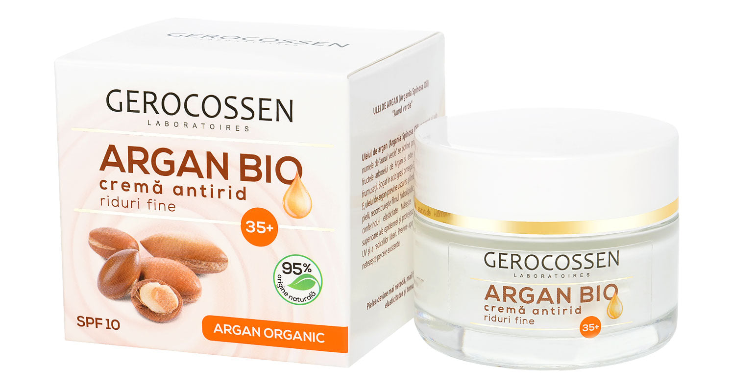 Anti-wrinkle cream 35+ for fine wrinkles - Argan Bio - Gerocossen - 50 ml