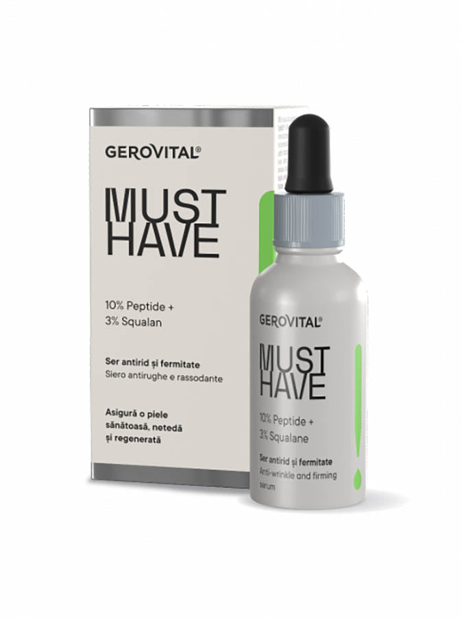 Anti-wrinkle and firming serum - Gerovital Must Have - 30 ml