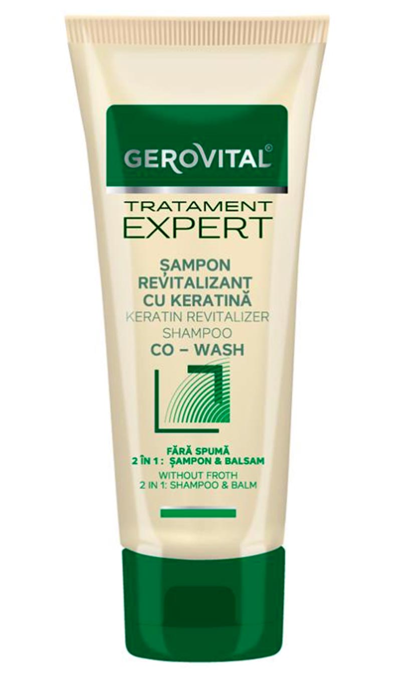 Co-wash revitalizer shampoo - Gerovital Tratament Expert - 150 ml