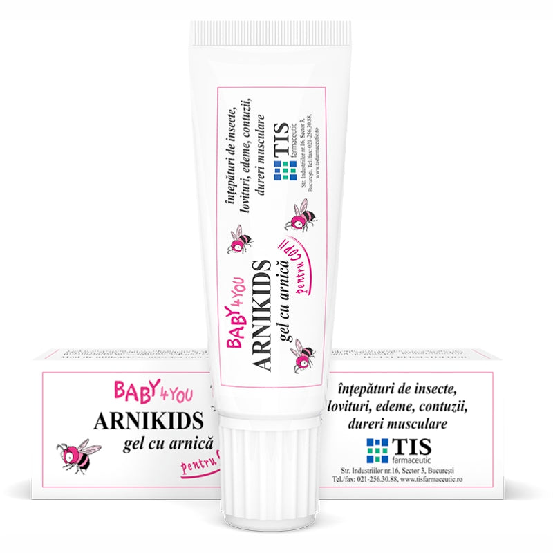 Arnica gel for children, bruises, oedema, contusions, insect bites - ARNIKIDS - 20ml