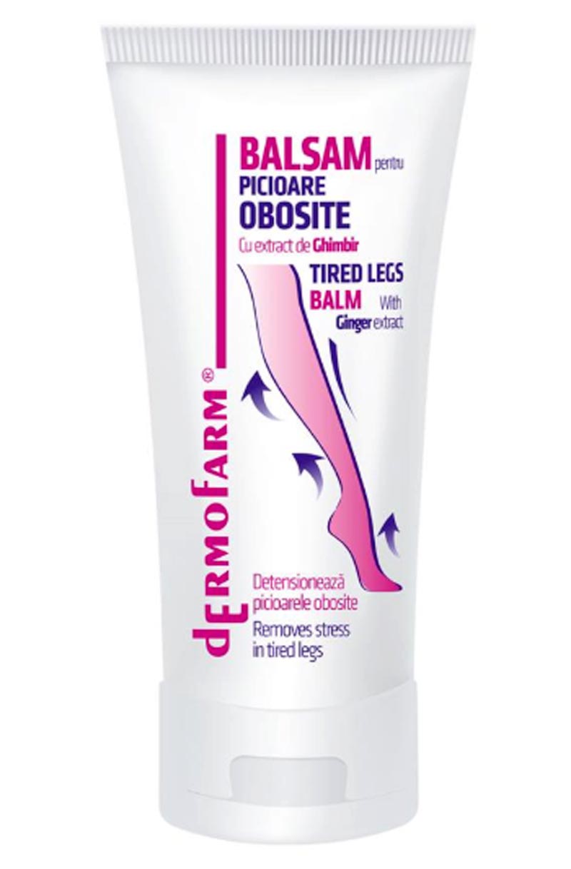 Balm for tired legs with ginger - Dermofarm - 100 ml