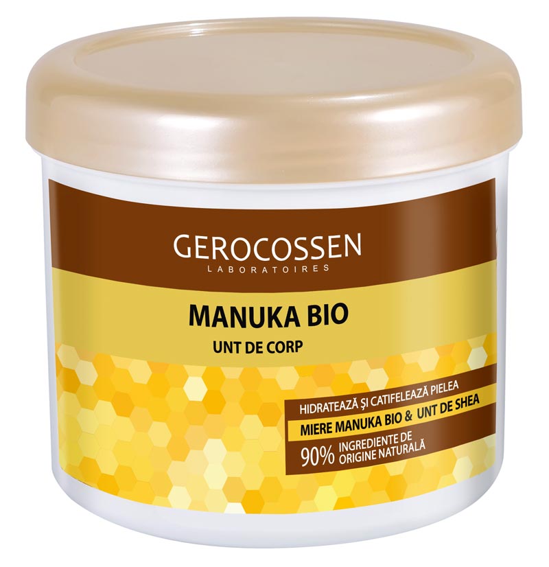 Body butter with Shea butter & Almond oil - Manuka Bio - Gerocossen - 450 ml