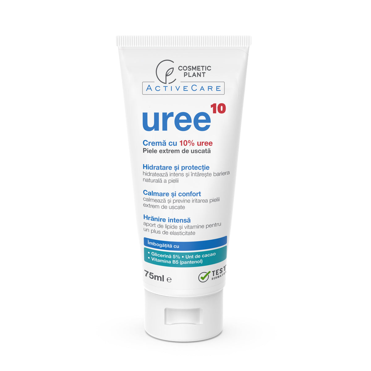 Cosmetic Plant 10% Urea Intensive Comfort Cream, 75 ml