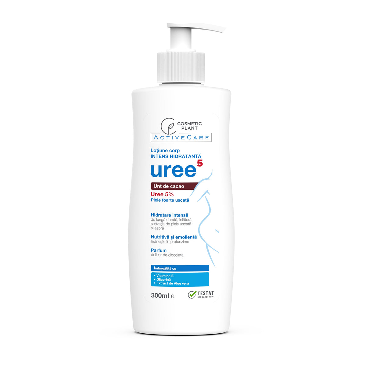 Cosmetic Plant 5% Urea Comfort Body Lotion, 300 ml