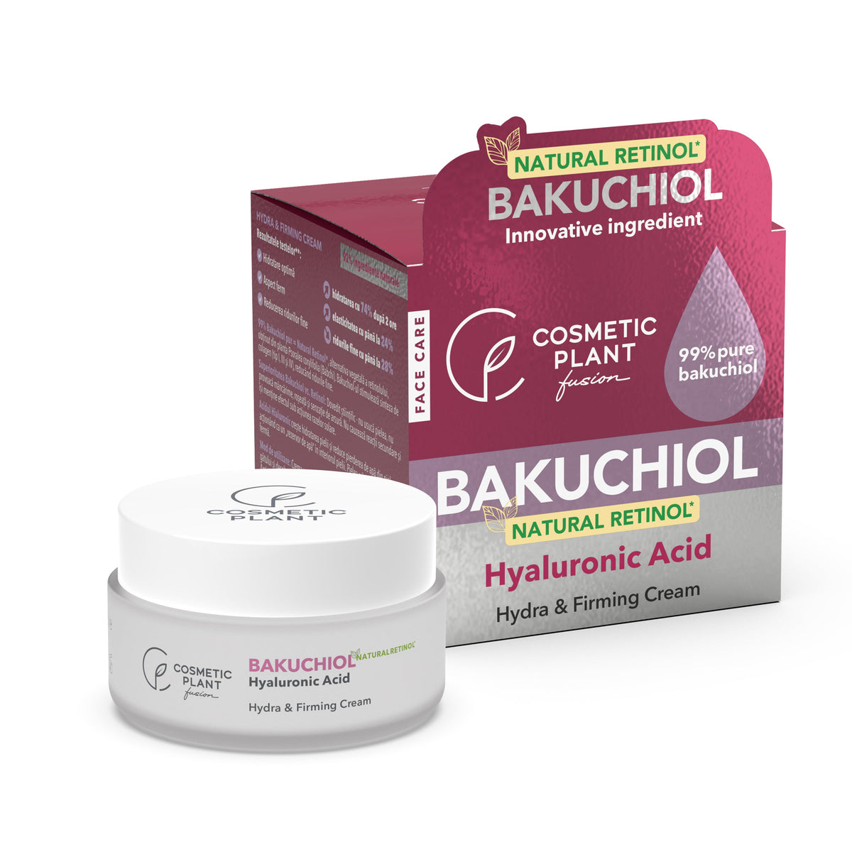 Cosmetic Plant Bakuchiol Hydra & Firming Face Cream, 50 ml