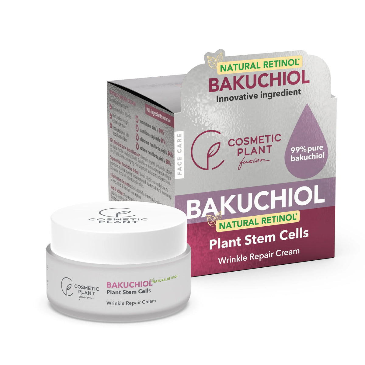 Cosmetic Plant Bakuchiol Wrinkle Repair Cream, 50 ml