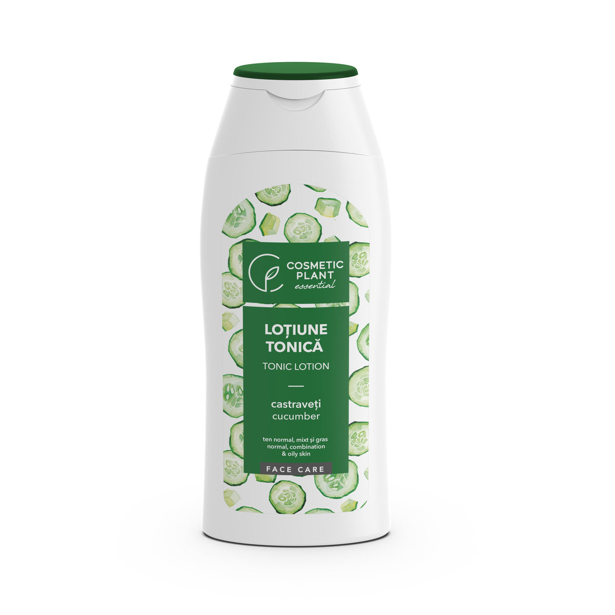 Cosmetic Plant Cucumber Refreshing Facial Toner, 200 ml