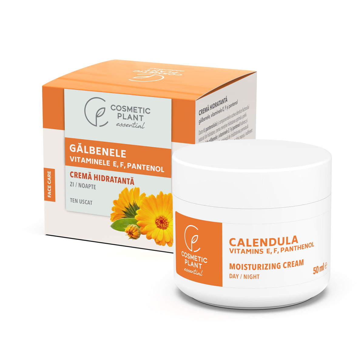 Cosmetic Plant Calendula & Panthenol Daily Moisture Cream, 50 ml