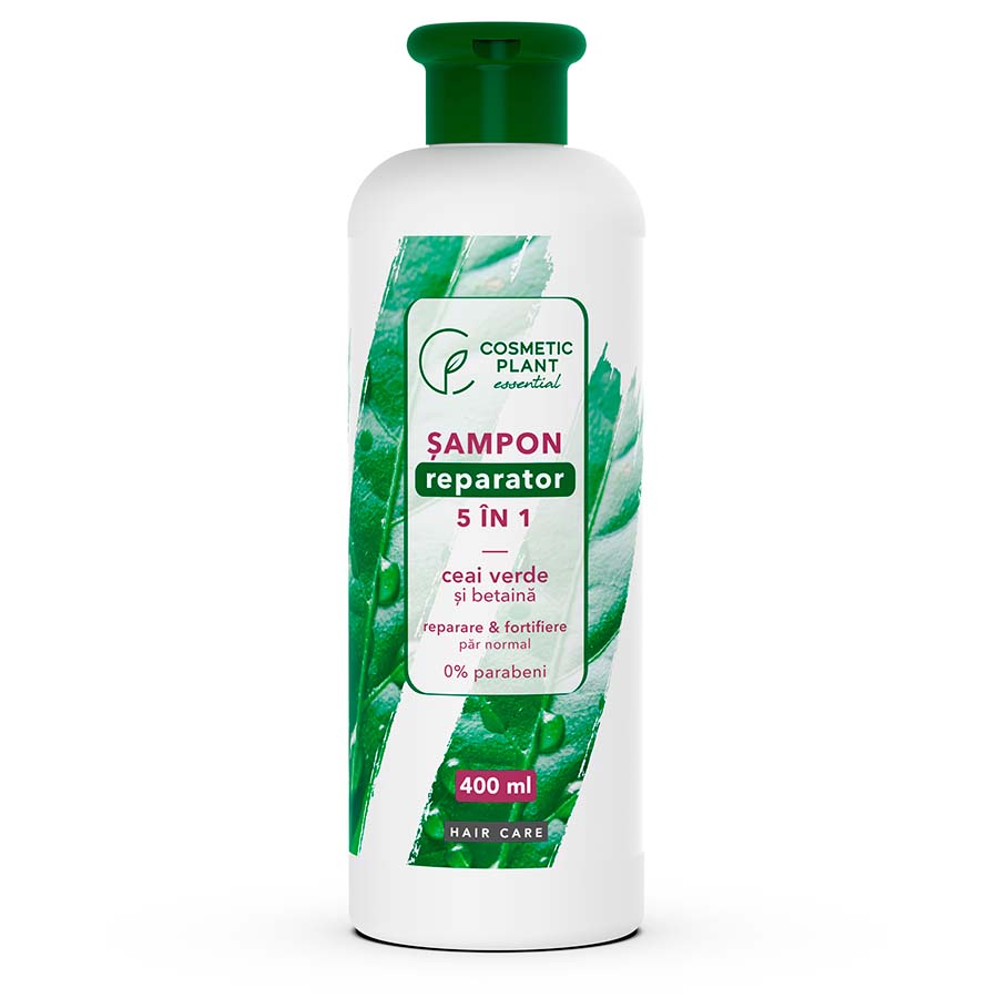 Cosmetic Plant Green Tea & Betaine 5-in-1 Repair Shampoo, 400 ml