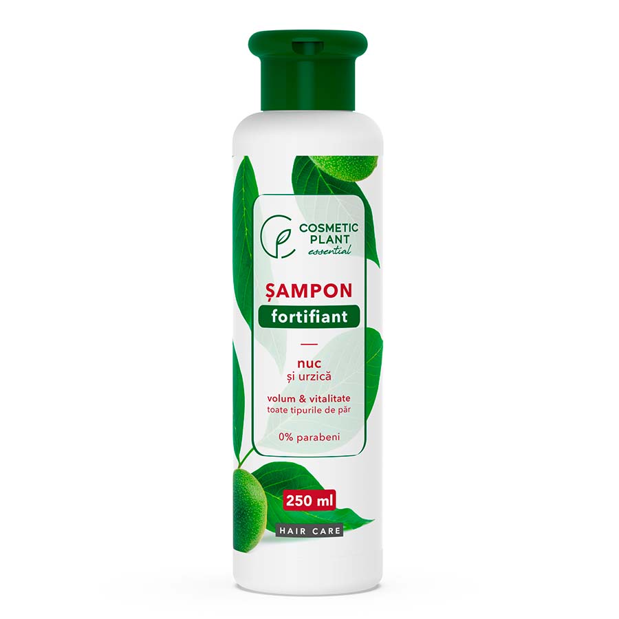 Cosmetic Plant Walnut & Nettle Strengthening Shampoo, 250 ml