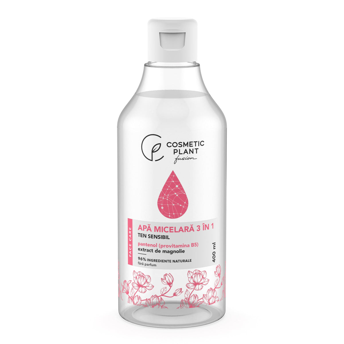 Cosmetic Plant Magnolia 3-in-1 Micellar Cleansing Water, 400 ml