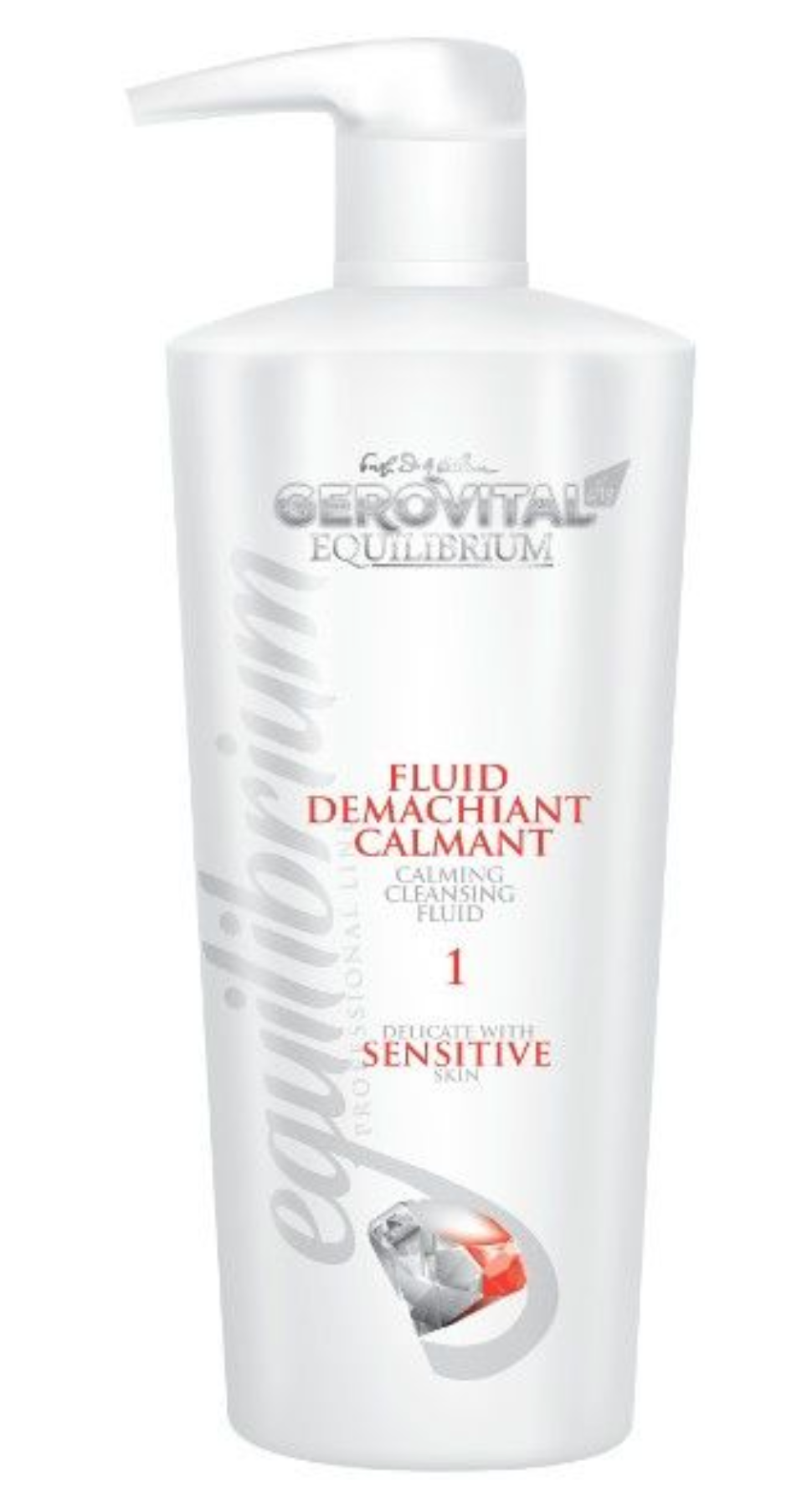 Calming cleansing fluid - Gerovital Equilibrium - 500 ml