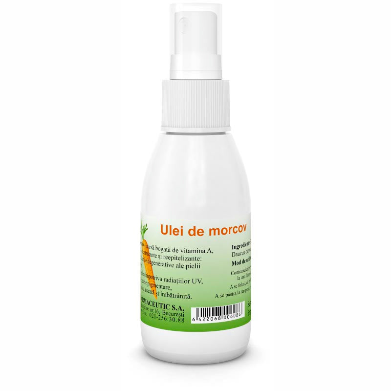 Carrot Oil spray, Protects the skin against UV radiation and free radicals - Q4U Tis - 50 ml