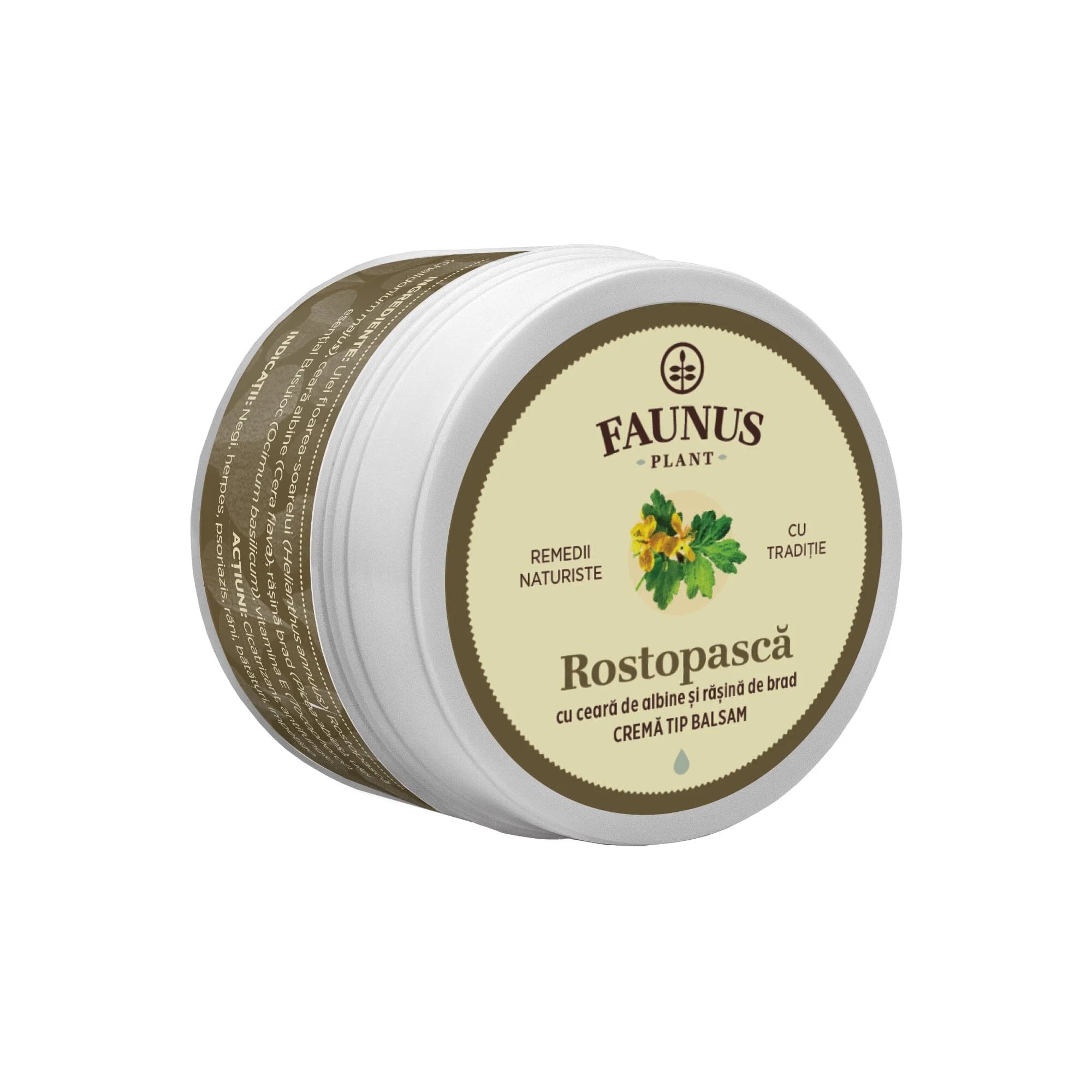 Mast s vlaštovičníkem na bradavice, opar, lupénku, rány, modřiny, impetigo - Faunus Plant - 50 ml 