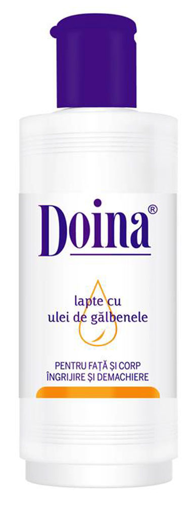Cleansing Milk with Calendula oil - Doina - 200 ml