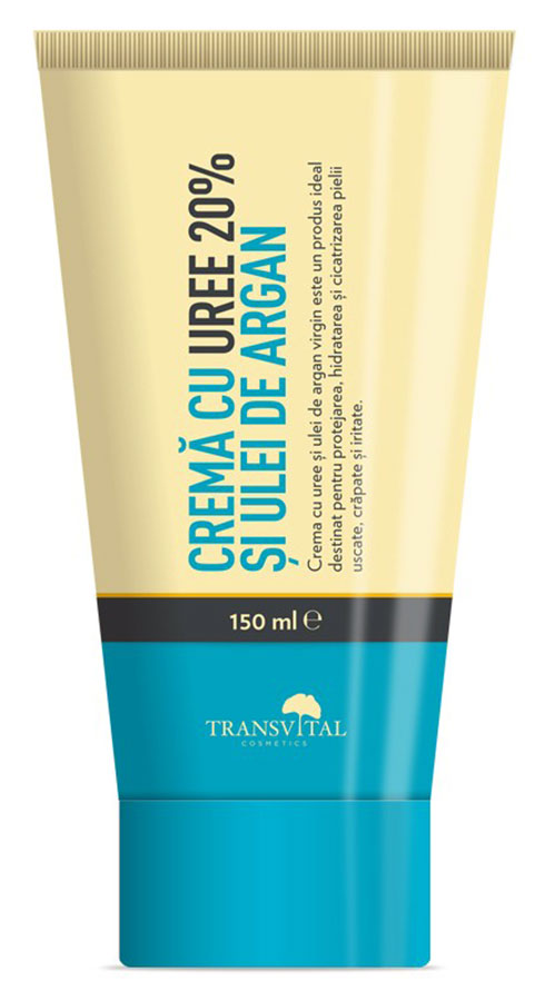 Cream with 20% urea and virgin argan oil - Transvital Cosmetics - 150ml