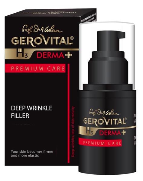 Filler pentru riduri profunde - Gerovital H3 Derma+ Premium Care - 15 ml