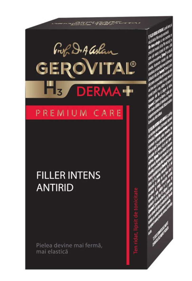 Filler pentru riduri profunde - Gerovital H3 Derma+ Premium Care - 15 ml