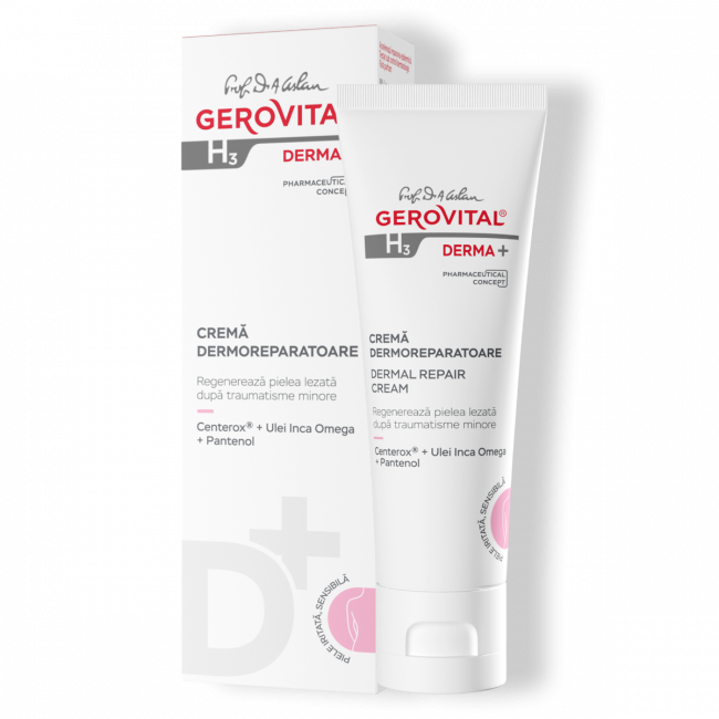 Dermal Repair Cream  - Gerovital H3 Derma+ - 50 ml
