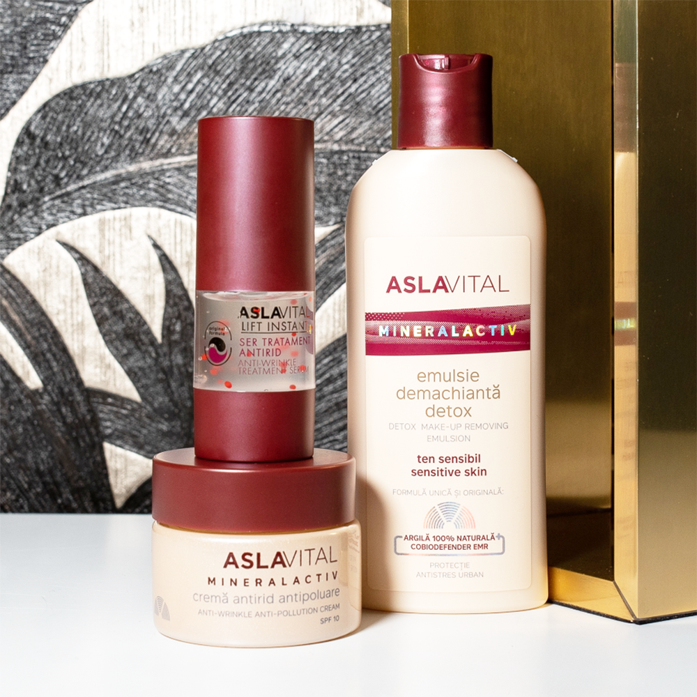 Detox Make-up Removing Emulsion - Aslavital Mineralactiv - 150 ml