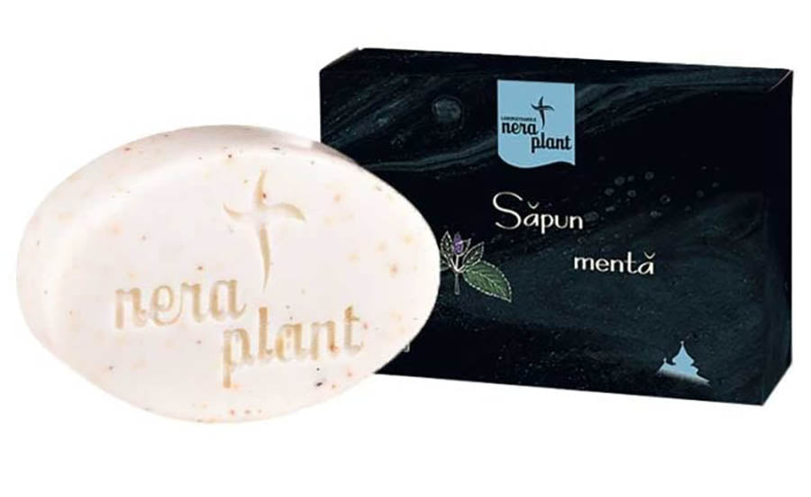 Săpun solid ecologic cu mentă - Nera Plant - 110gr 