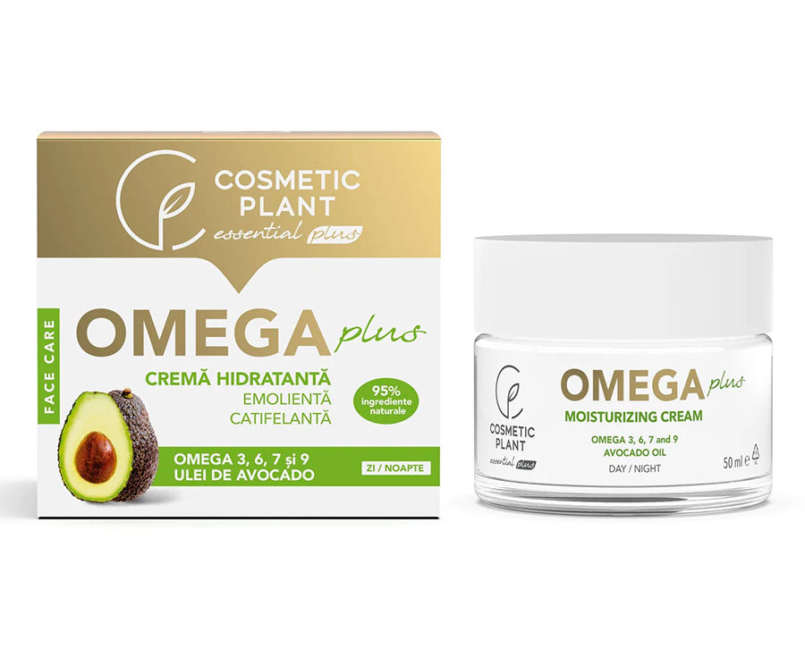 Emollient and velvety moisturizing cream, OMEGA Plus, Cosmetic Plant, 50ml