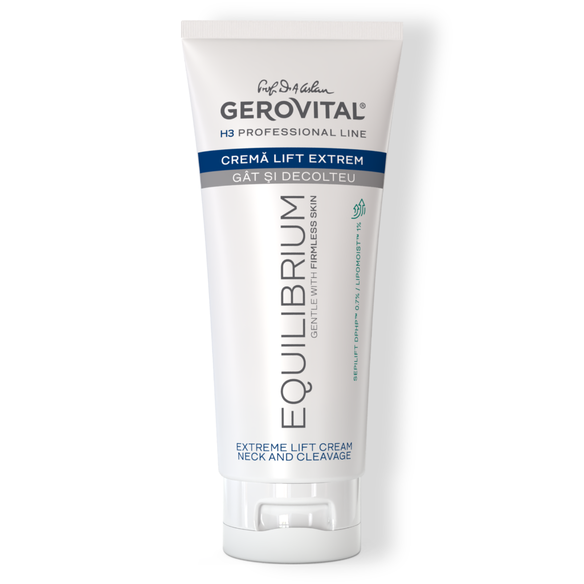 Extreme Lift Cream - neck and cleavage - Gerovital H3 Equilibrium - 200 ml