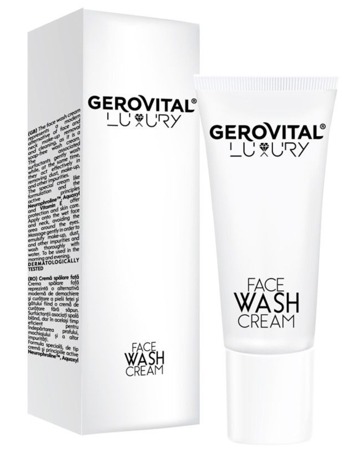 Face wash cream - Gerovital Luxury - 100 ml